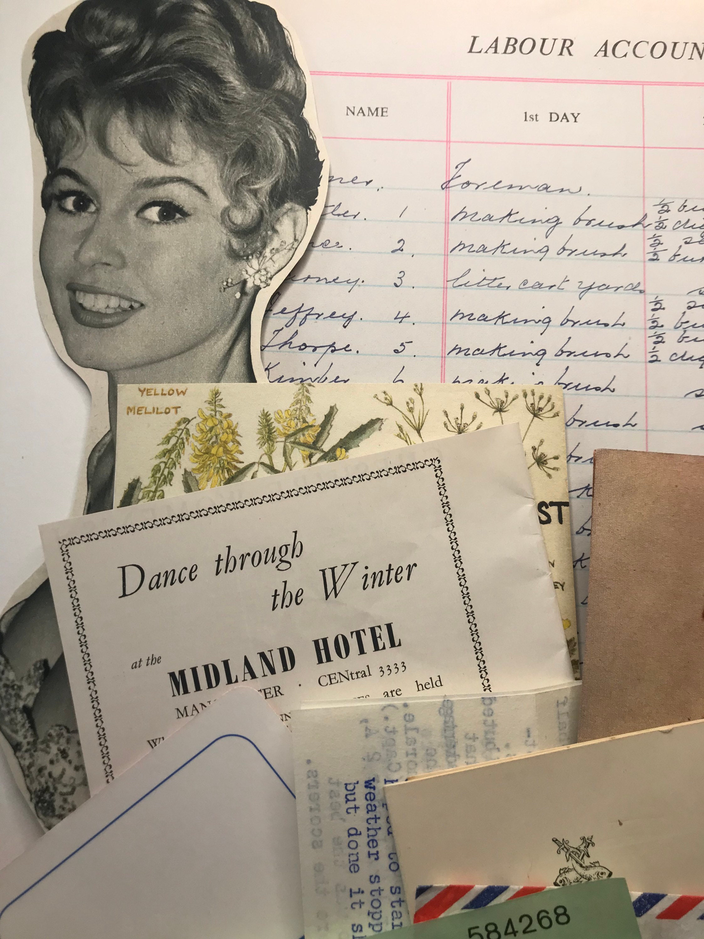 Authentic Vintage Ephemera Pack full of nostalgia. FREE Etsy