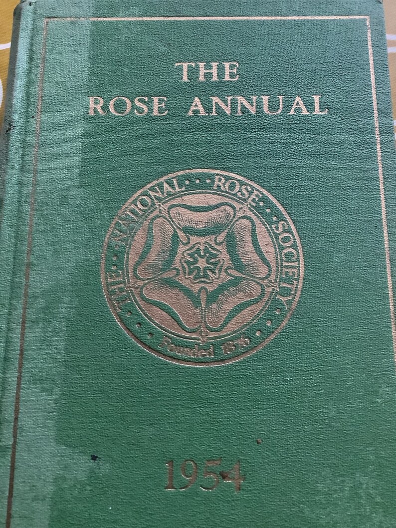 Collection of Vintage Rose Annual Books of 1952, 1953, 1954. Great gift for rose lovers. image 9