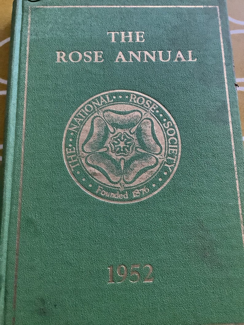 Collection of Vintage Rose Annual Books of 1952, 1953, 1954. Great gift for rose lovers. image 7