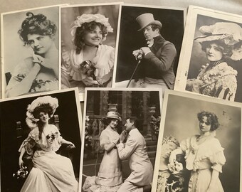 More Vintage Theatrical Beauties. Another lovely selection including from the Victorian and Edwardian eras.