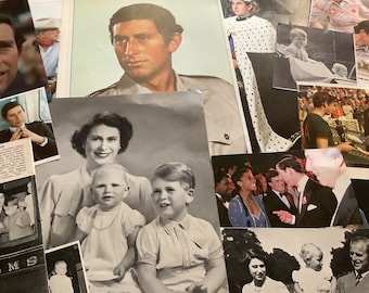 King Charles III Royal Ephemera - from a Prince to a King