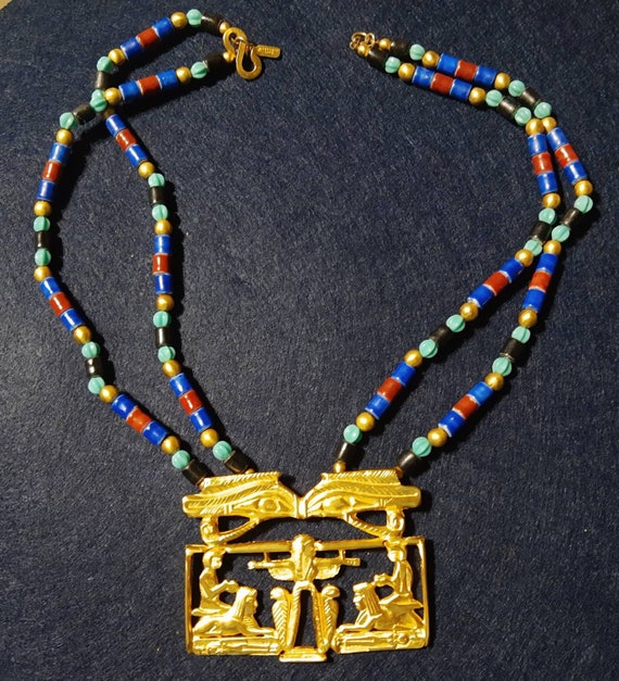 Kenneth J. Lane 1960's Runway necklace