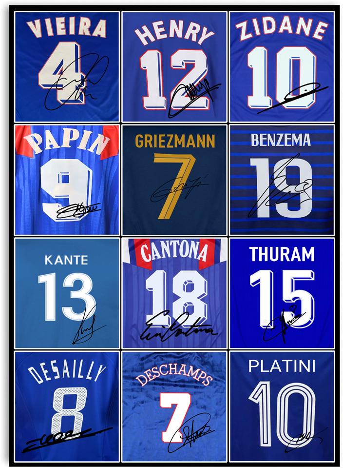 Zidane Signed Jersey - Etsy
