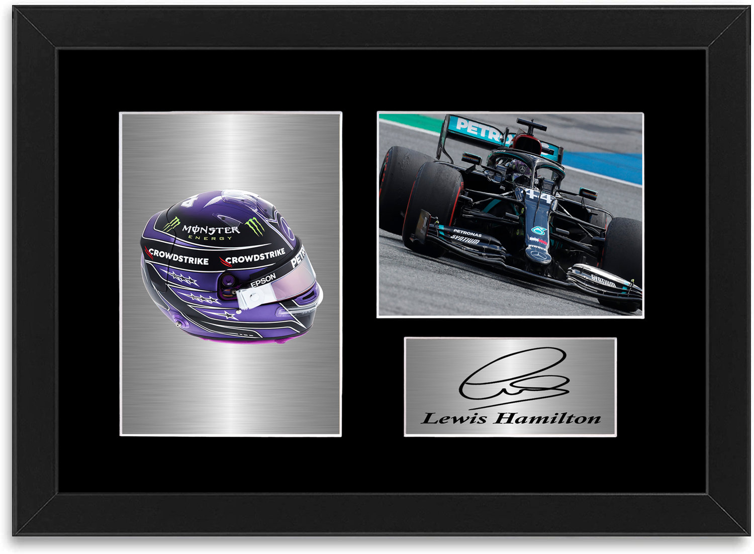 Lewis Hamilton Signed A4 Photo Print Autograph Formula 1 Driver 2021 F1 