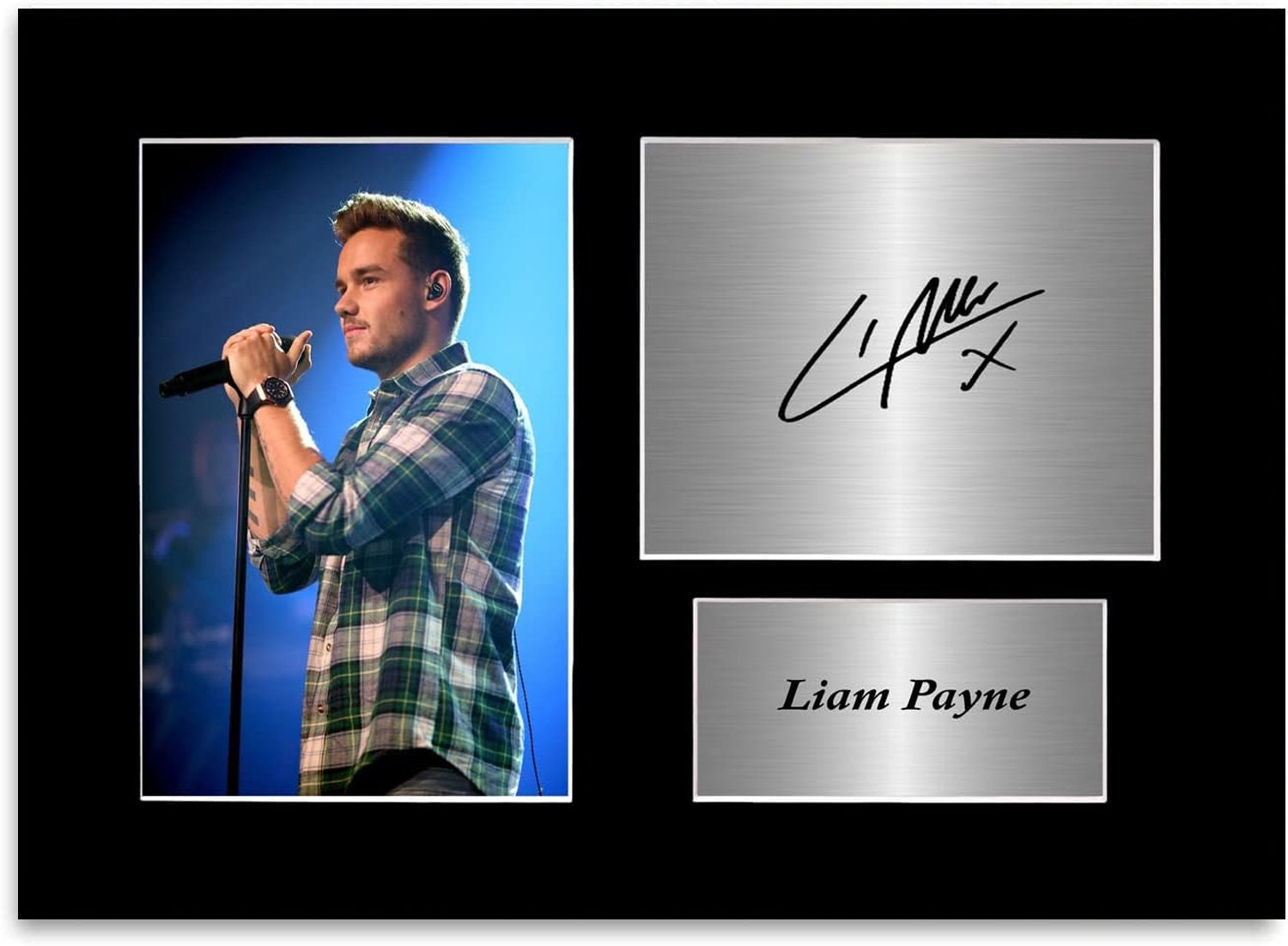 Liam Payne Singer Signed Autograph Photo Display Mount Gift A4 - Etsy  Australia
