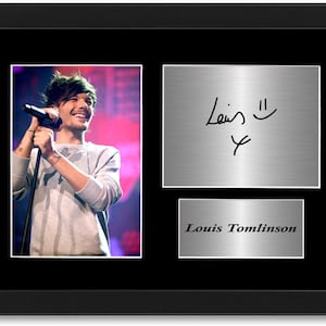Louis Tomlinson Signed - Etsy