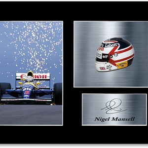 Nigel Mansell Signed - Etsy