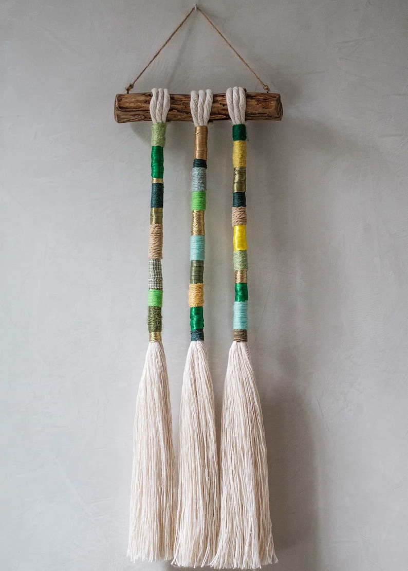 Multi Color Bohemian Loom Wall Art