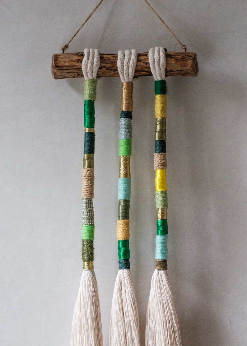 Multi Color Bohemian Loom Wall Art