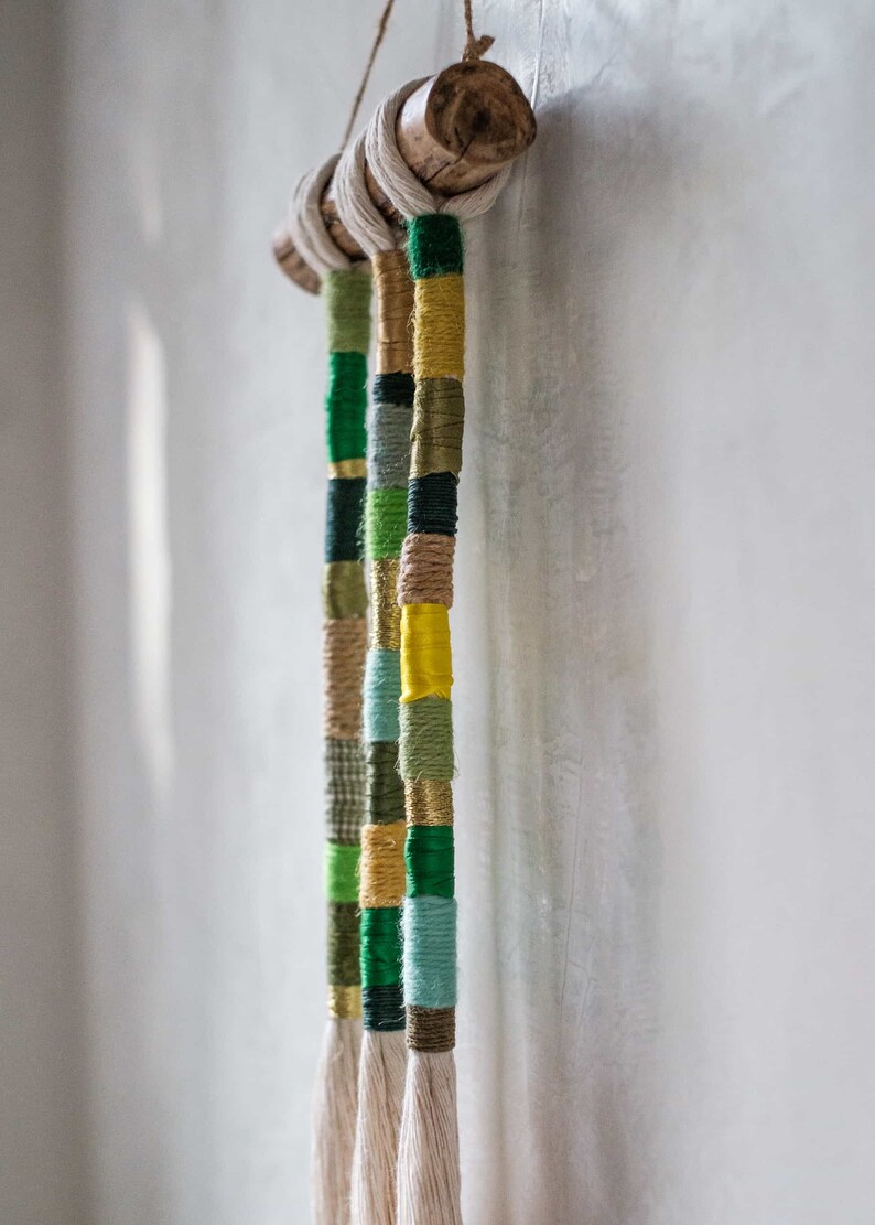 Multi Color Bohemian Loom Wall Art
