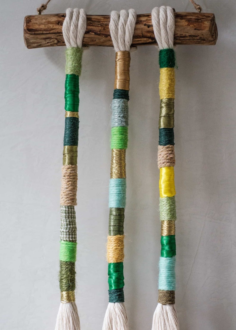 Multi Color Bohemian Loom Wall Art