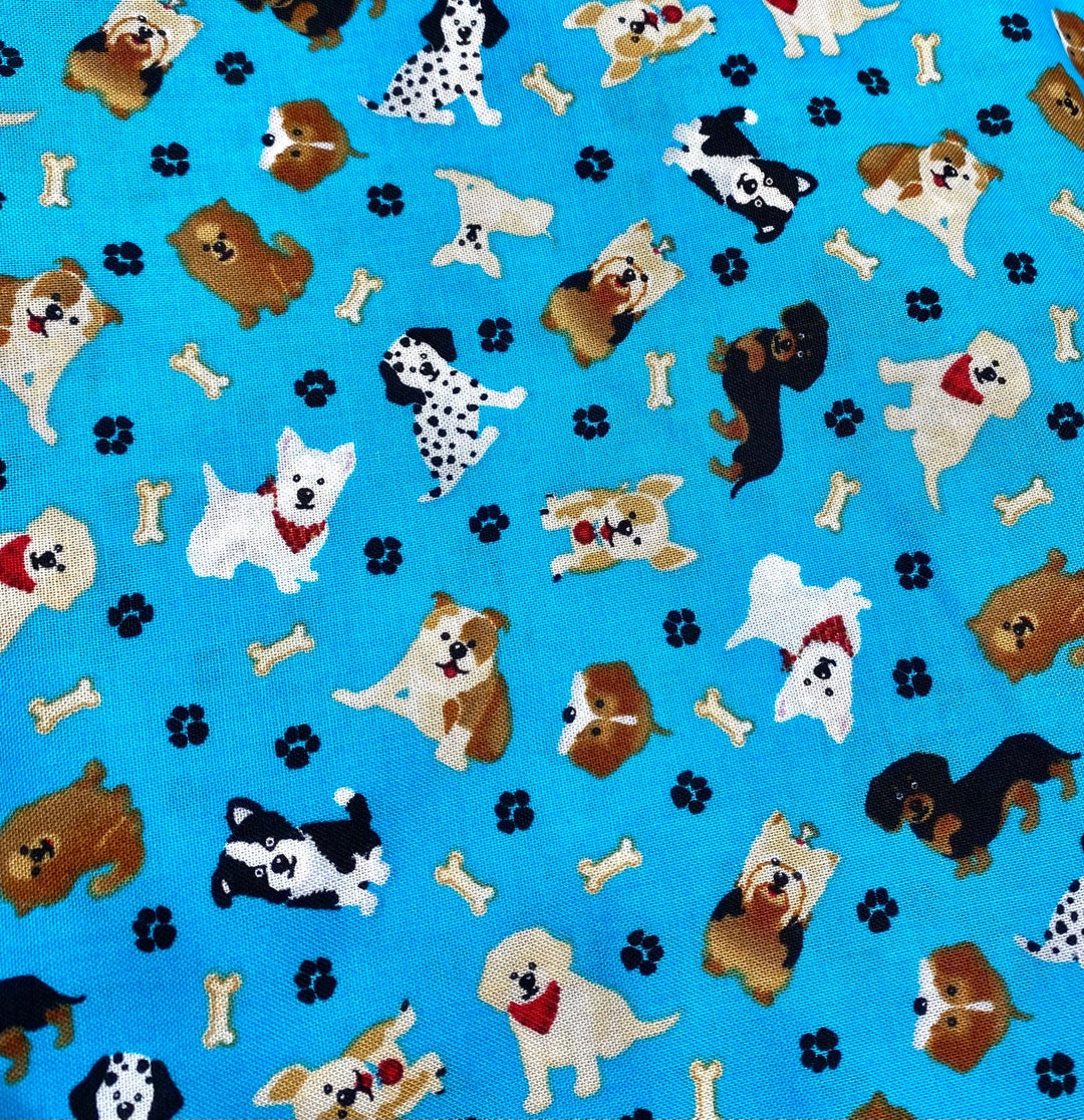 Scrub Cap With Bow Animals Print Scrub Cap For Nurses  display picture 2