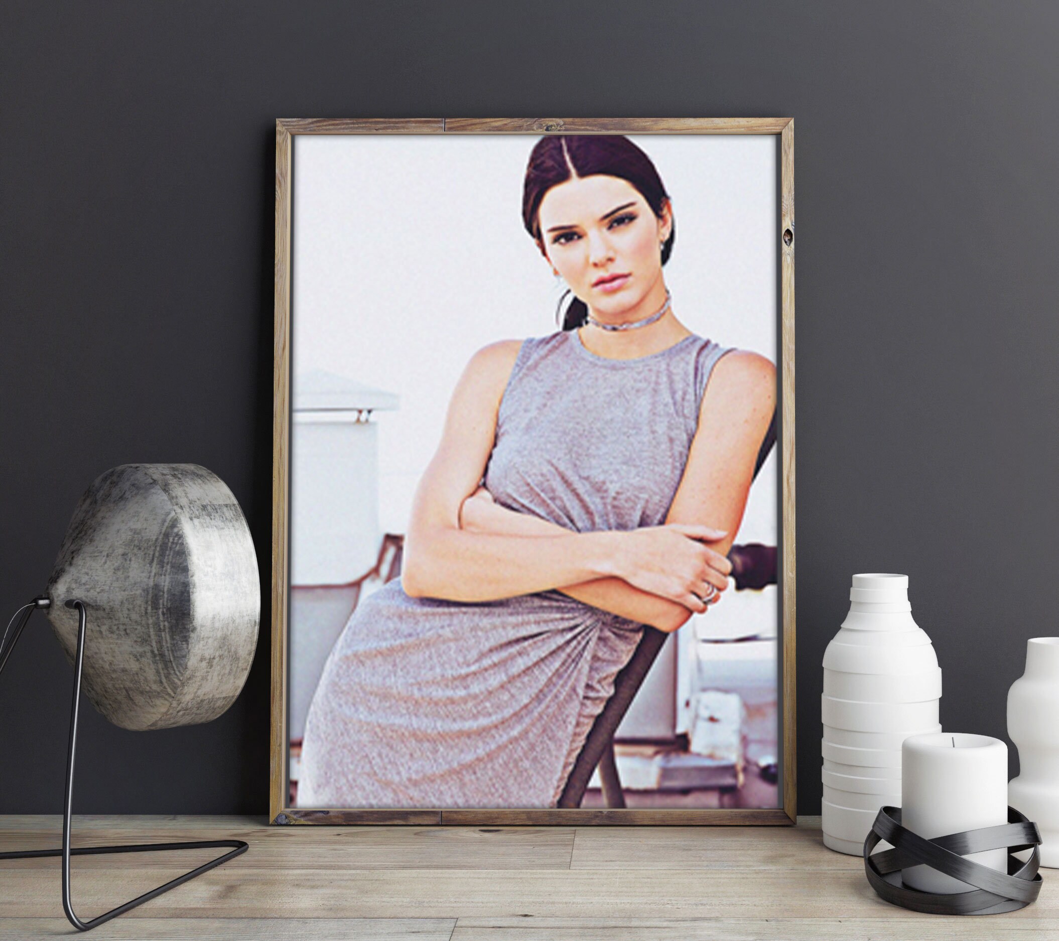 Kendall Jenner Wall Art Print Pop Culture Print Pink Prints Etsy
