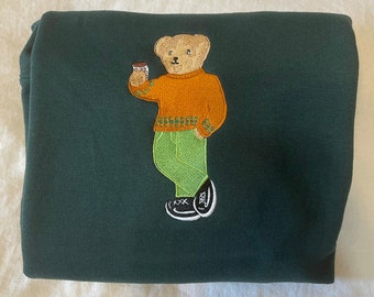 bears green sweatshirt