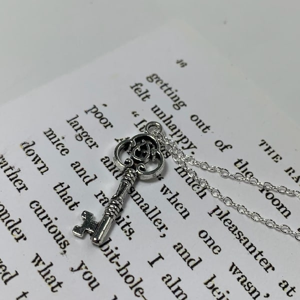 Silver Wonderland Key Necklace