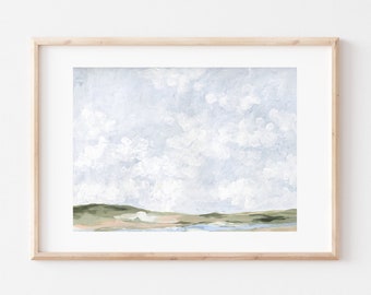 Landscape Painting, Fine Art Print, Giclee Print,  Landscape, Landscape Art, Landscape Print, Landscape Painting, River Print, Art Print