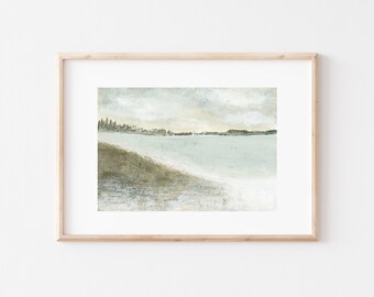 Oceanscape Print Newport Rhode Island