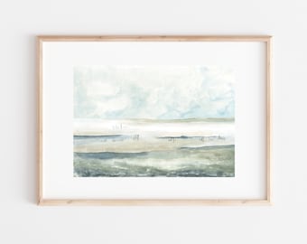 Seascape Painting, Fine Art Print, Giclee Print, Seascape, Landscape, Landscape Art, Landscape Print, Landscape Painting, Ocean Print, Art