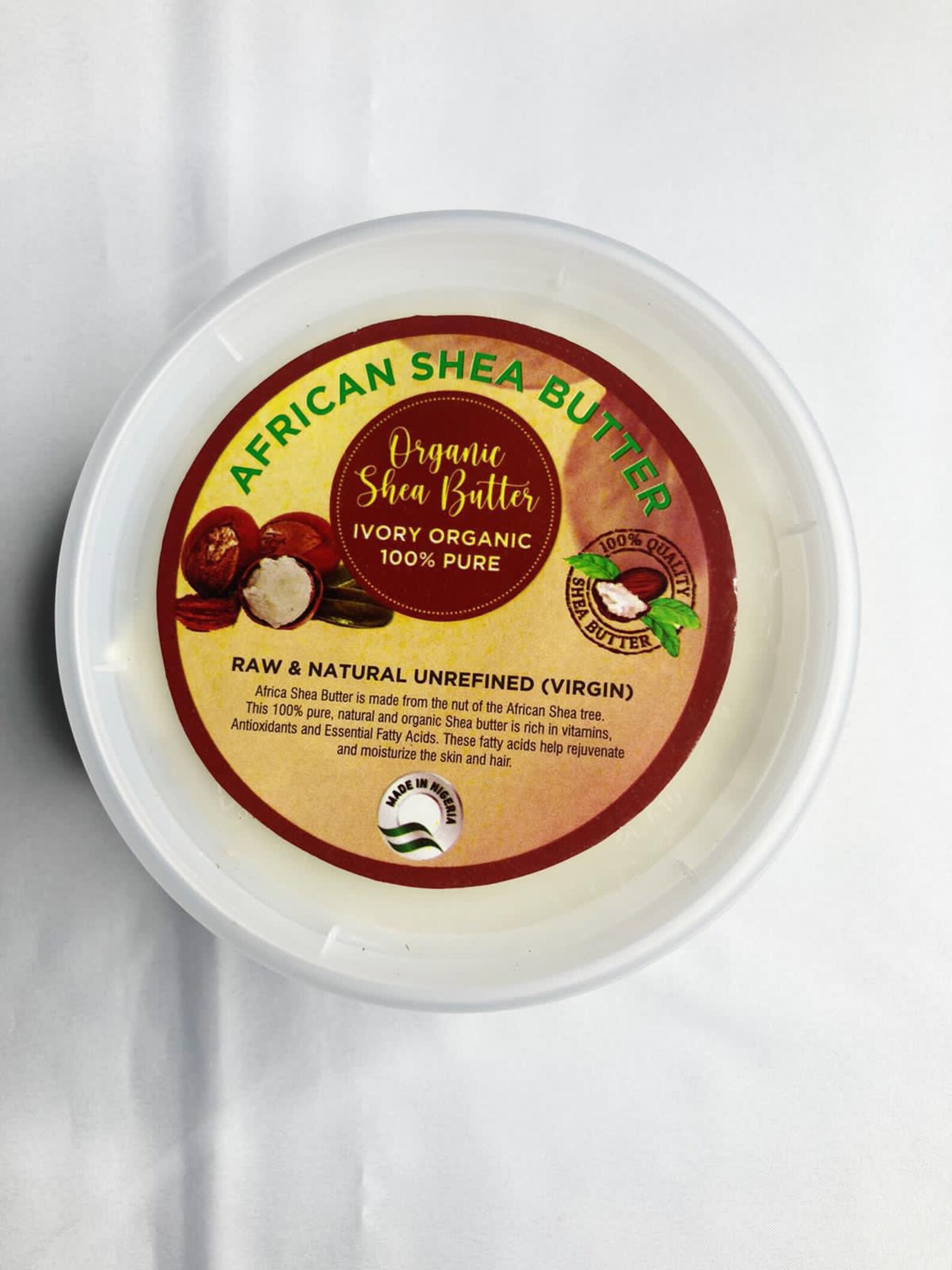 100 Raw Organic African Shea Butter. Unrefined Shea Butter Etsy