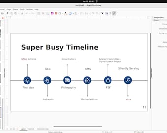 LibreOffice or OpenOffice Draw Template - Presentations
