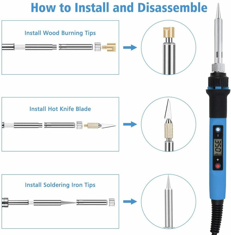 The Best Premium Wood Burning Kit 101 Pieces Wood Burning Tool With