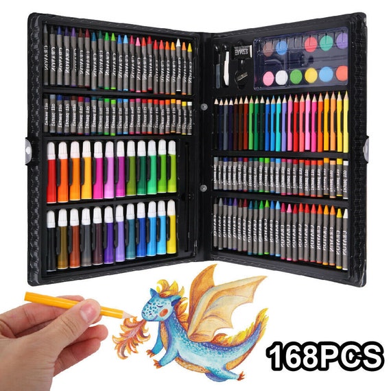 168pc Art Drawing Set Kit for Kids Children's Teens Adults 