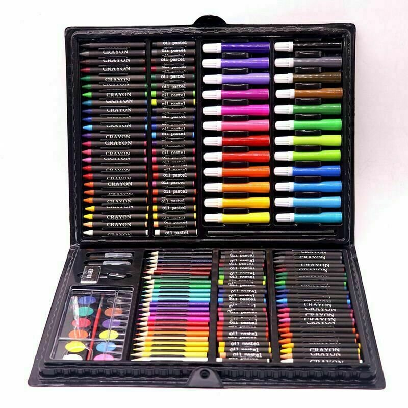 Shop Generic Art Drawing Set For Kids, Multicolour - Set of 168pcs