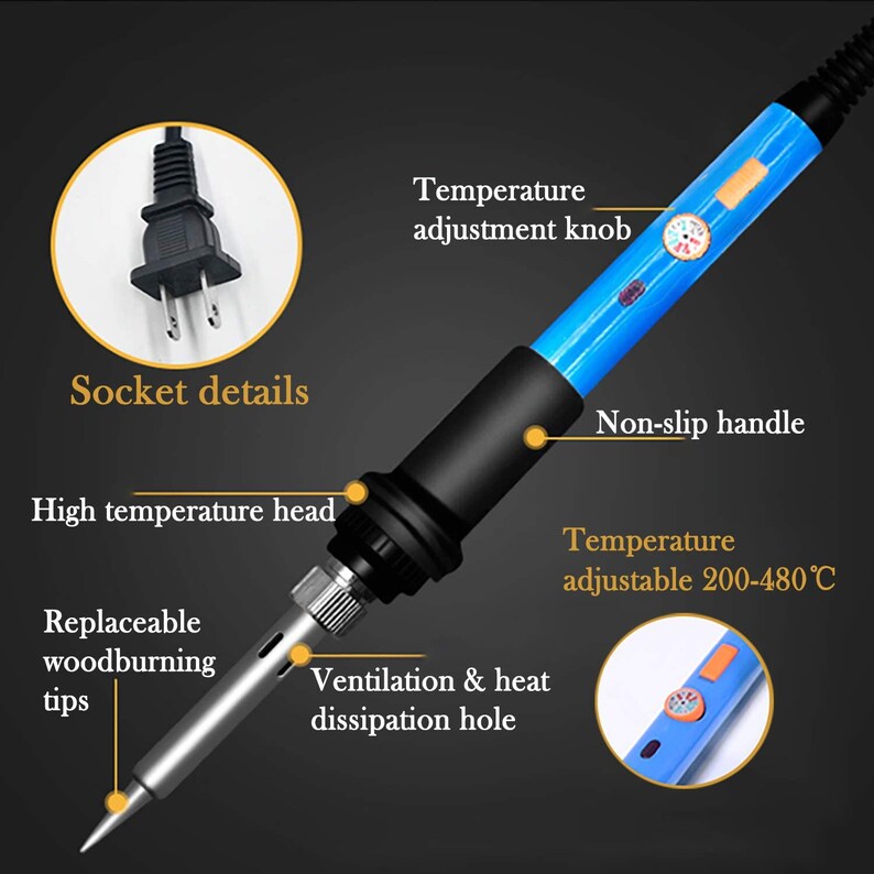 The Best Premium 116pcs Wood Burning kit Professional Wood Etsy