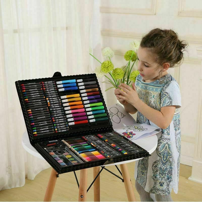 168pc Art Drawing Set Kit for Kids Children's Teens Adults 