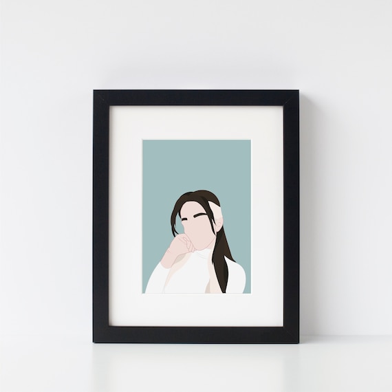 Portrait | Digital Portrait | Minimal Portrait | Custom Portrait | Faceless Portrait