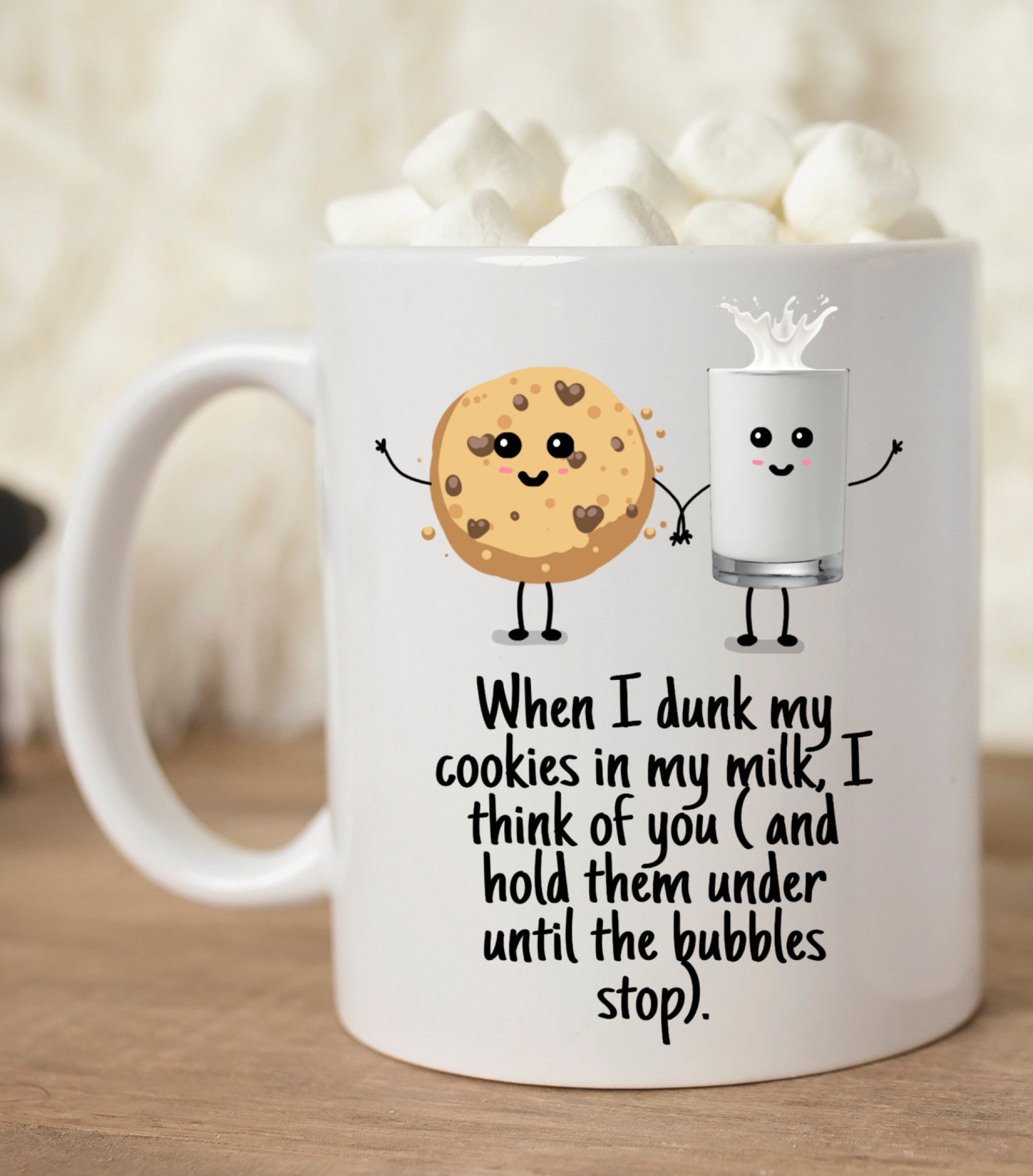 When I Dunk My Cookies in My Milk I Think of You and Hold - Etsy