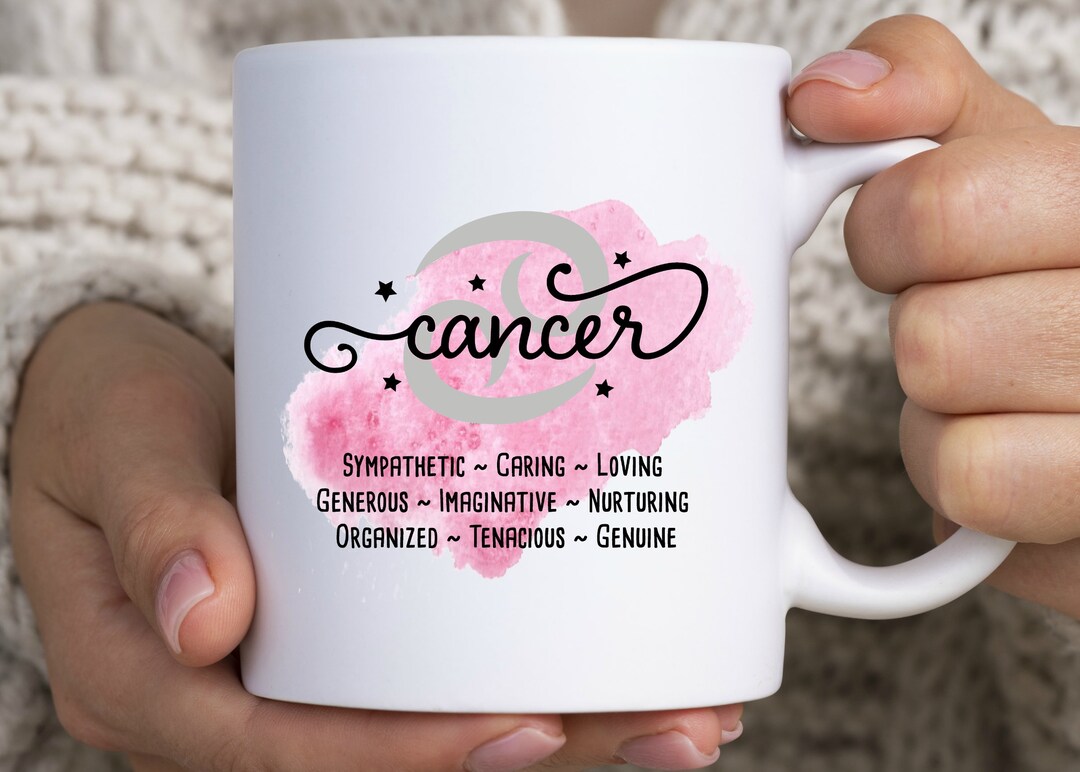Cancer Mug Cancer Cup Cancer Symbol Coffee Mug Cancer - Etsy