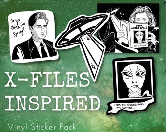 X Files Stickers - Etsy