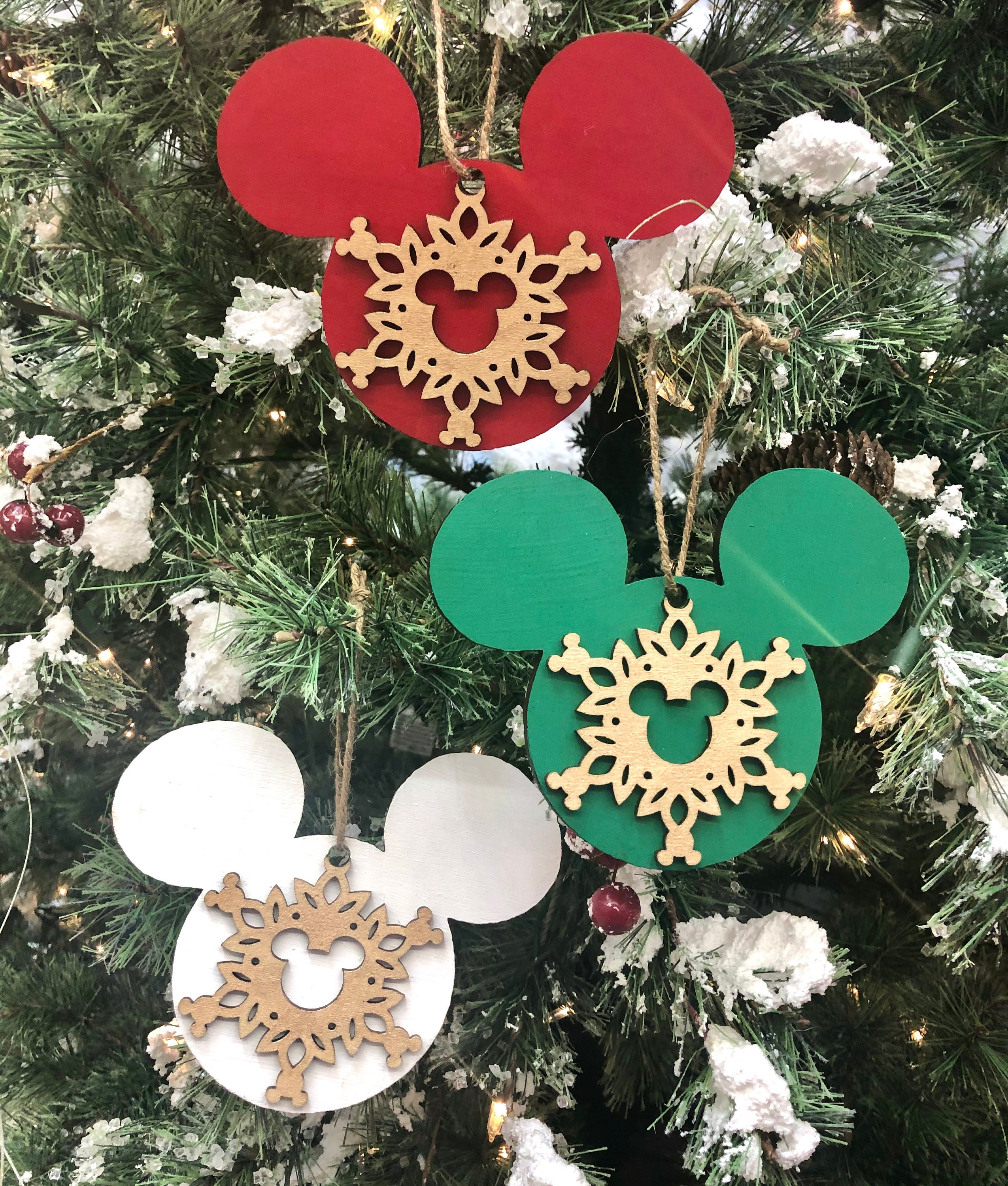 Mickey Mouse Christmas Ornament Diy