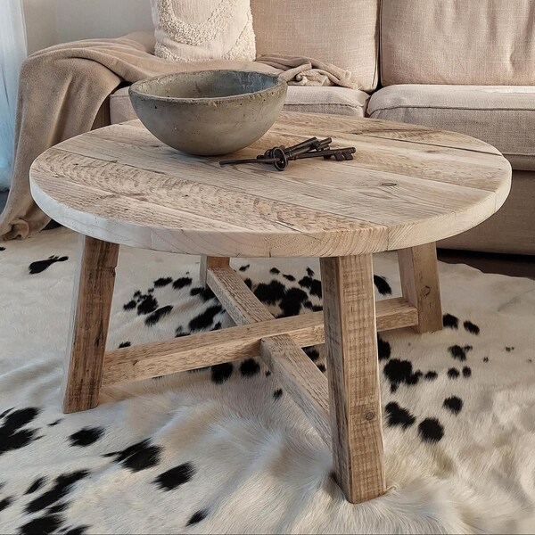Picture of Reclaimed Wood Coffee Table - Etsy UK