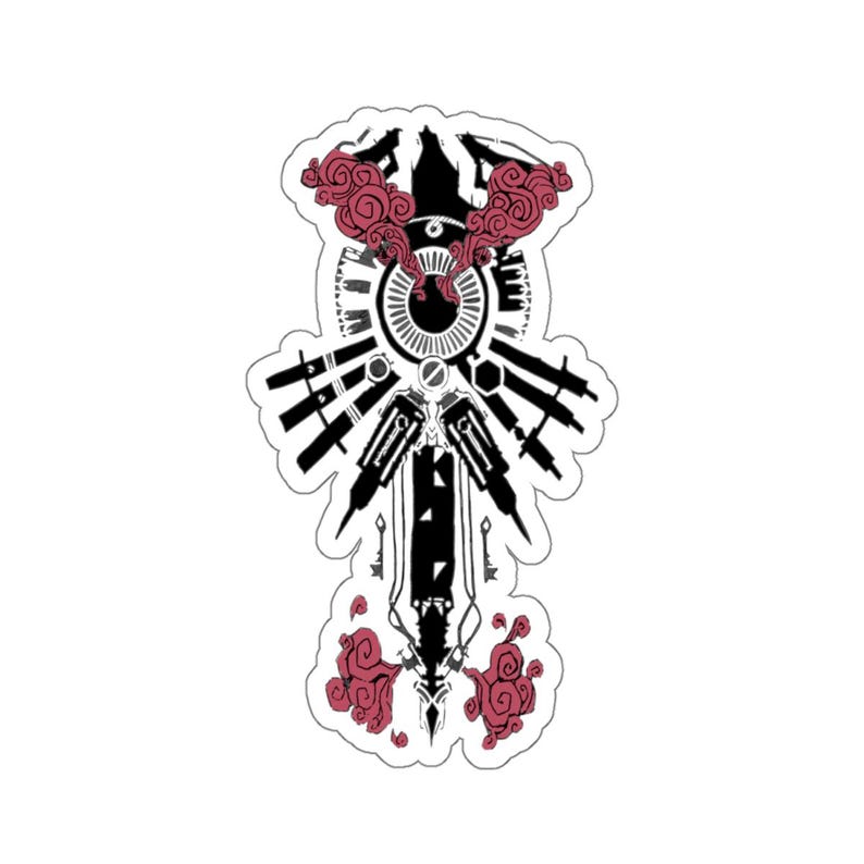 League of Legends VI Kiss-Cut Aufkleber, VI Back Tattoo Design, Gaming Aufkleber, Laptop Aufkleber, Wasserflasche Aufkleber, Telefon Aufkleber Bild 6
