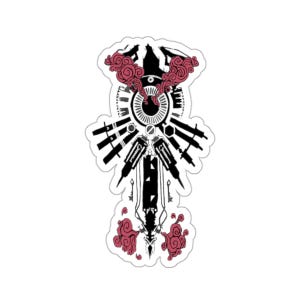 League of Legends VI Kiss-Cut Aufkleber, VI Back Tattoo Design, Gaming Aufkleber, Laptop Aufkleber, Wasserflasche Aufkleber, Telefon Aufkleber Bild 2
