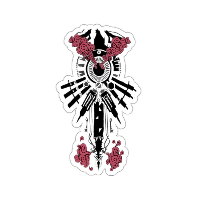 League of Legends VI Kiss-Cut Aufkleber, VI Back Tattoo Design, Gaming Aufkleber, Laptop Aufkleber, Wasserflasche Aufkleber, Telefon Aufkleber Bild 2