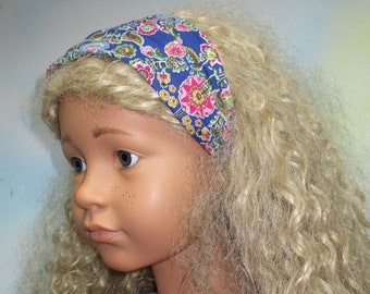 1Teil Bandana Haarband Kopftuch Stirnband Pink Weiß Püntchen Punkte Dots Baumwolle ÖkoTex Kinder Erwachsene