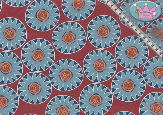 Baumwoll Popeline Hilco Stoff Emilie BW Stoff 50cm Hilco Emilie