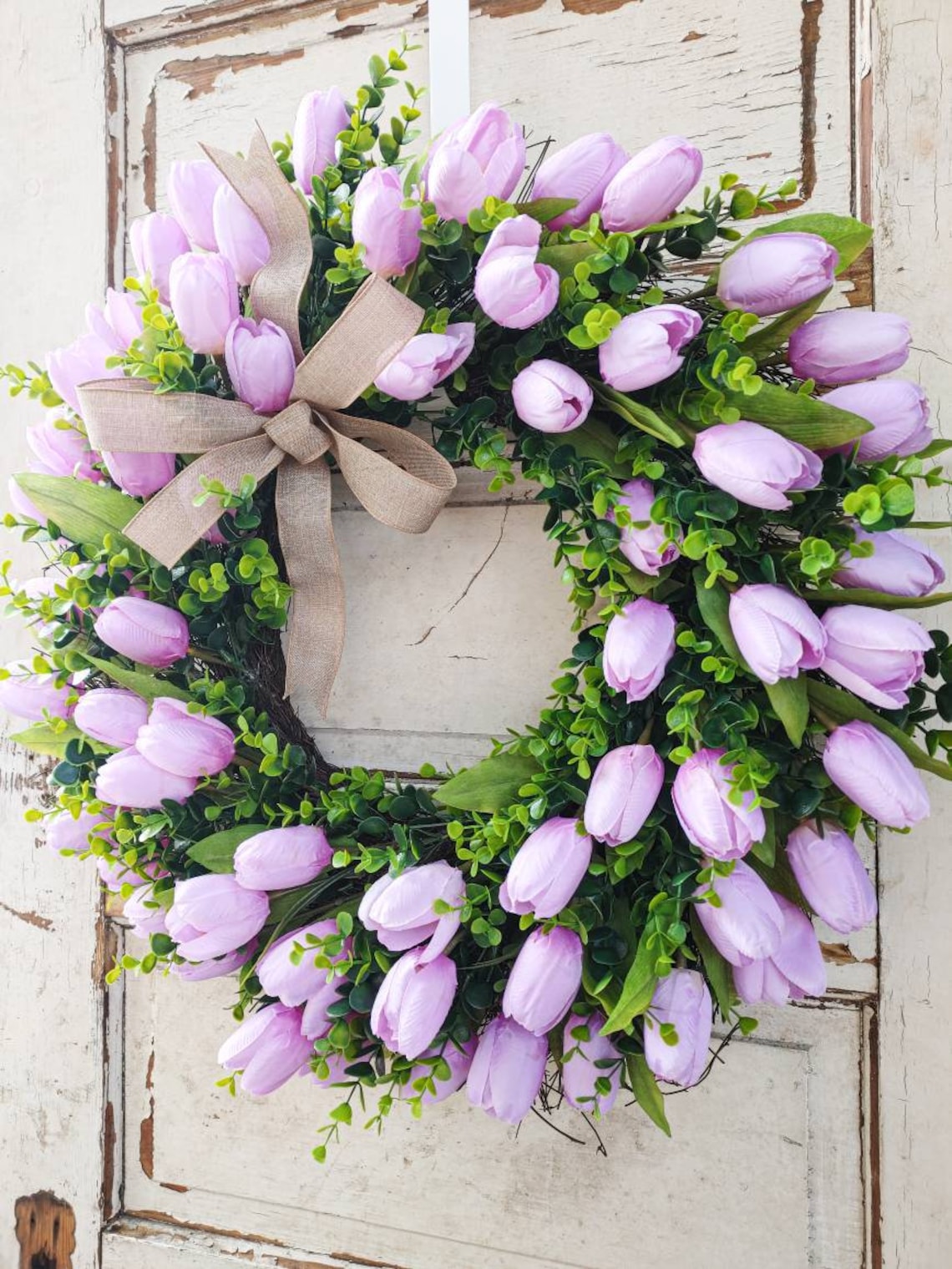 Purple Flower Wreaths