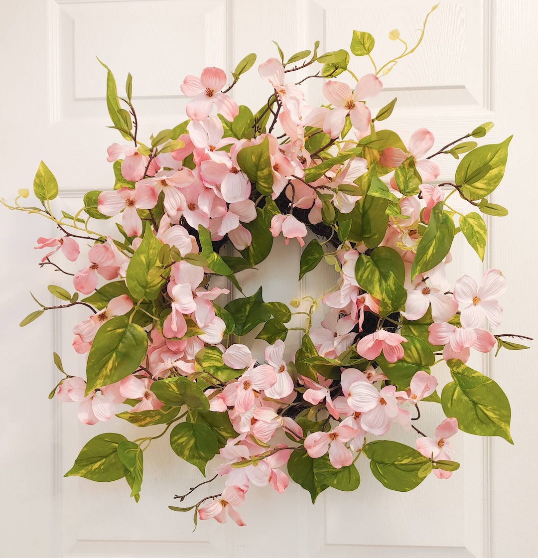 Dogwood Wreathspring Wreathfloral Wreathpink Dogwood