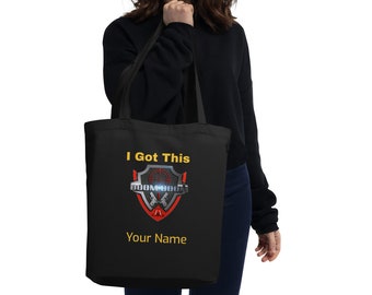 BoomBoom Black Tote Bag