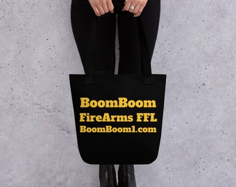 Boom Boom Black Tote bag