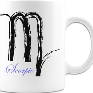 Scorpio Sign Coffee Mug image 1