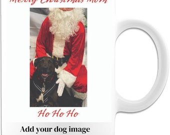 Merry Christmas Mom - Dog Coffee Mug