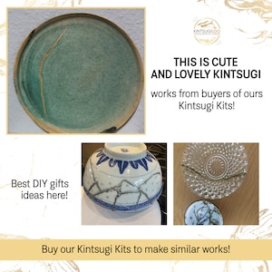 Kit de réparation kintsugi, kit de conservation de la céramique, kit kitsugi non toxique, kit kintsugi, kit kintsugi sans danger pour les aliments, cadeaux pour la fête des mères, cadeaux pour maman image 9