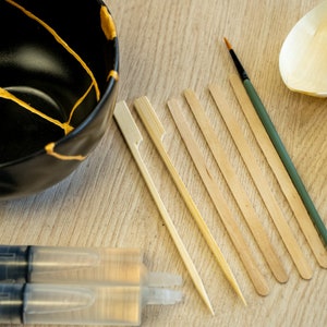 Kit de réparation kintsugi, kit de conservation de la céramique, kit kitsugi non toxique, kit kintsugi, kit kintsugi sans danger pour les aliments, cadeaux pour la fête des mères, cadeaux pour maman image 6