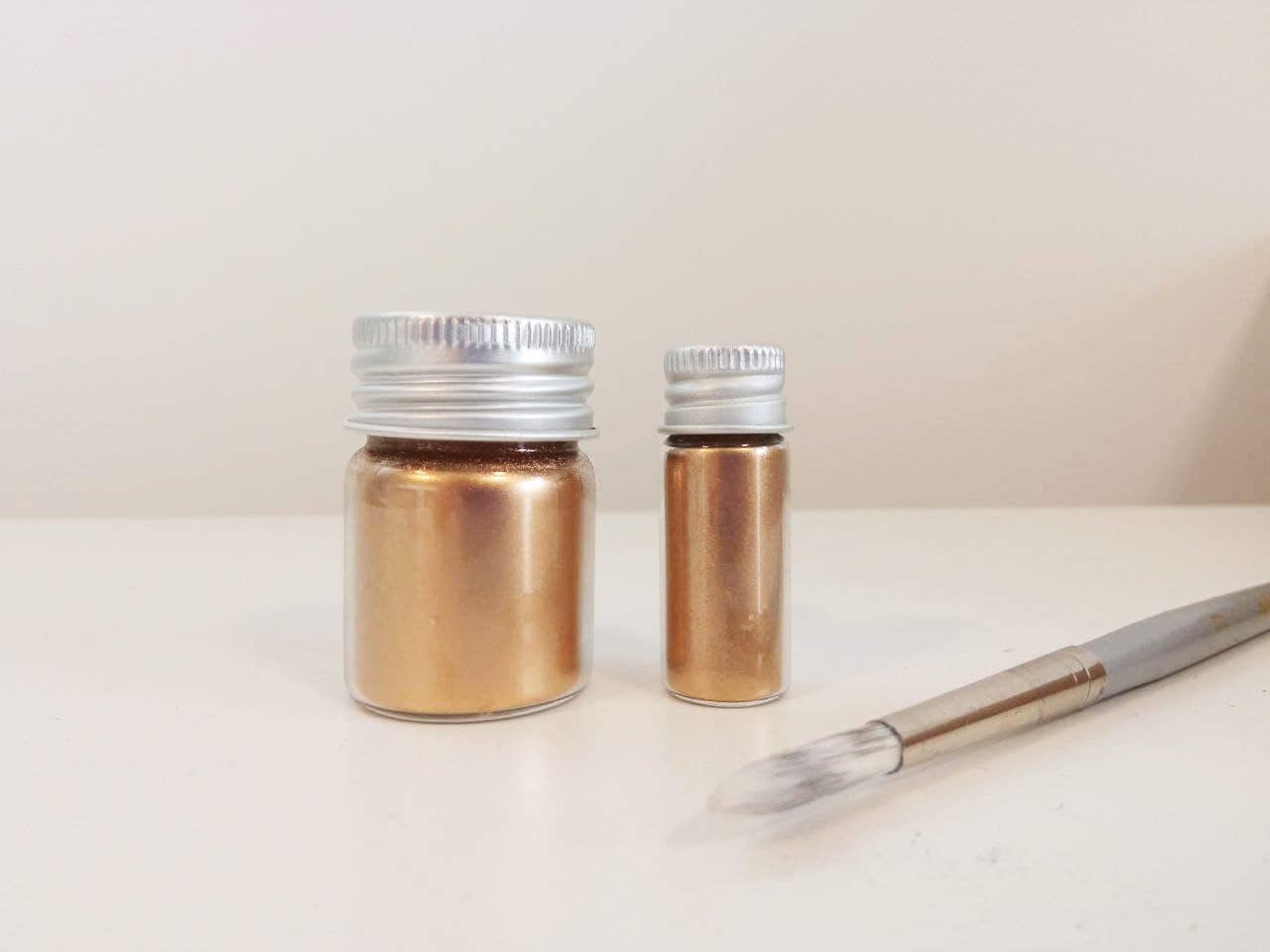 MEYSPRING Golden Labradorite Mica Powder for Epoxy - Resin Color Pigment