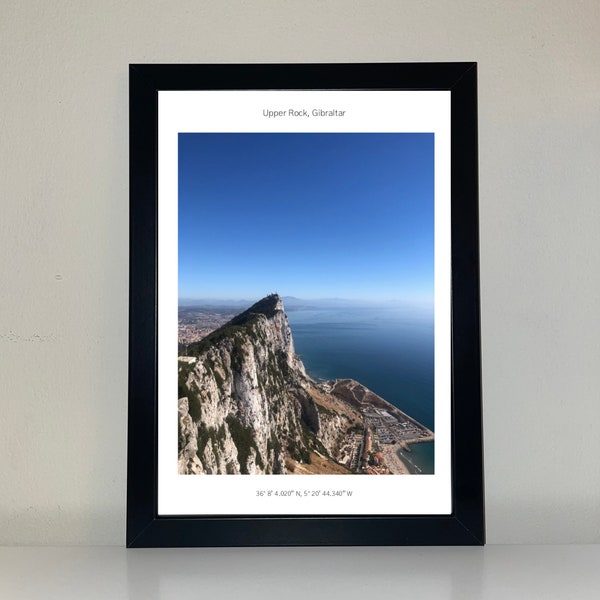 Upper Rock, Gibraltar/ Rock of Gibraltar/ Top of the Rock/ Gibraltar/ Mediterranean Sea/ Pacific Ocean/ Spain meets Africa
